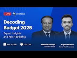 🔴LIVE: Decoding Budget 2025: Expert Insights and Key Highlights | Lotusdew Wealth | Samar Wealth