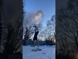 Sub-Zero Air + Boiling Water Trick