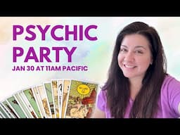 Psychic Party! Live tarot, intuitive & mediumship readings!