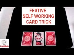 Special Christmas Card Trick Performance and Tutorial