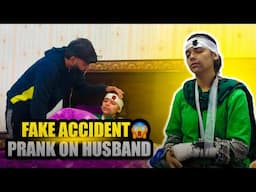 Accident Prank On My Husband