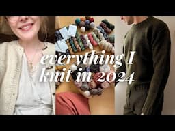 everything I knit in 2024, favorites and stash stats • marlene knits