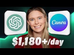 The Canva Ai Side Hustle That's Earning $1,180+/Day