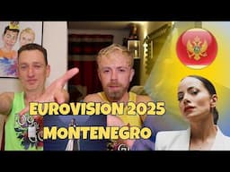 MONTONEGRO EUROVISION 2025 REACTION - Nina Žižić - Dobrodošli