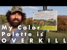 How I Paint Vibrant Colors From Life! | Plein Air Painting Demo