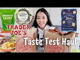 Trader Joe's Taste Test Haul! Scalloped Potatoes, sugared rice crackers, Shishito peppers