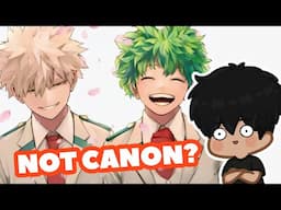 BakuDeku is not canon?