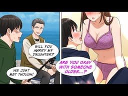 [Manga Dub] The Yakuza that was fishing next to me asked me to marry his daughter... [RomCom]