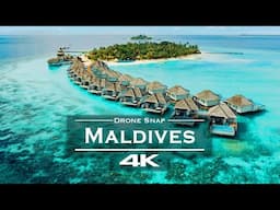 Maldives 🇲🇻 - by drone [4K]