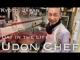 Udon Recipe in Kyoto | Behind the Kitchen (part 1) | The Singing Cooking Man