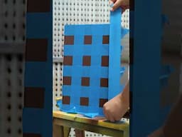 Bricks making with a real-life Minecraft tool 🧱 #shorts