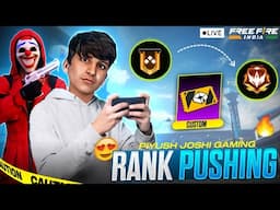 FINALLY NEW FREE FIRE RANK SEASON IS HERE😍!!┃RANK PUSH LIVE@mrdent94 ┃🔴LIVE🔴