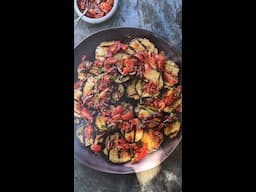 Grilled Eggplant Salad with Mediterranean Relish