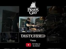 Disturbed - Voices | DRUM COVER (3) 🥁🥁🥁 #shorts