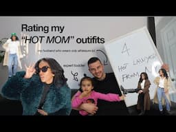 Husband and toddler rate my outfits: What I'm wearing as a  young hot mom