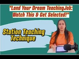 How to get dream teaching job Isuchita'sexperiences