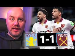 The Future Is Looking Bright Under Potter! Aston Villa 1-1 West Ham