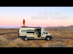 A Day of Winter Vanlife