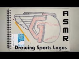 ASMR Chewing Gum & Drawing Sports Logos