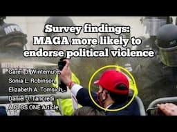 Survey findings: MAGA more likely to endorse political violence