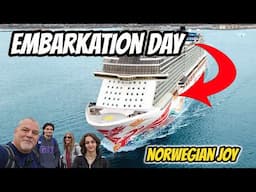 BOARDING the Norwegian Joy in Los Angeles to the Mexican Riviera