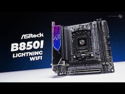 SFF and ITX is getting cheaper - ASRock B850i Lightning WiFi