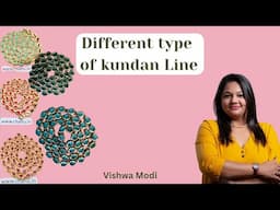 Different types of Kundan line || Jewellery Making Material ||