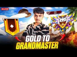 Happy ROSE🌹Day | Gold to GrandMaster RANK PUSH in Battle Royale | GARENA FREE FIRE 💖