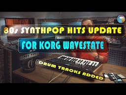 1980s Synthpop Hits Vol.1 Update for Korg WaveState - Drums added