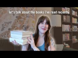 let's talk about the books i've read recently | june & july reading wrap up