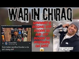 😱WAR IN CHIRAQ - SCREWWLY G DISSES OTF DOODIE LO - DOODIELO RESPONDS LIVE 😱