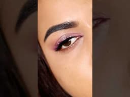 SOFT LILAC WING GLAM LOOK | creating winged eyeliner with eyeshadow | #easyeyelook #simplemakeup