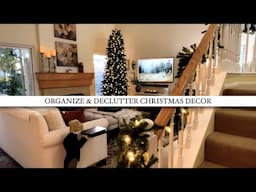 ORGANIZE AND DECLUTTER HOLIDAY DECORATIONS