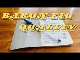 Baron Fig Notebook DURABILITY