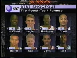 1996 NBA Three Point Shootout - 3 Point Contest - All Star Weekend