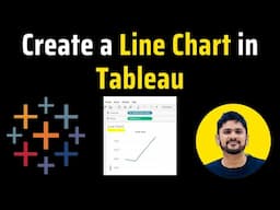 How to create a Line Chart in Tableau | Tableau Tutorial | Amit Thinks | 2025