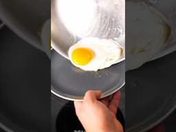 Sunny Side Up Eggs With Stainless Steel  #shorts