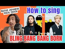 How to Sing ‘Bling Bang Bang Born’ by Creepy Nuts | Mashle OP 2 Tutorial