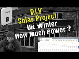 DIY Solar Project 2023 - Worth it during Winter in the UK?