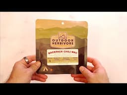 Outdoor Herbivore | Backpack Chili Mac | Freeze Dried MRE