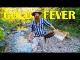 Hunting GOLD the Old Way / Camping like a Pioneer on the Australian Frontier