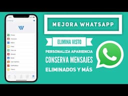 NUEVAS FUNCIONES EN WHATSAPP CON WATUSI 3 |ELIMINA VISTO, CAMBIA APARIENCIA Y MÁS | JAILBREAK IOS 14