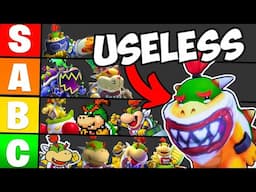 Ranking How USELESS Bowser Jr. is in Every Mario Game