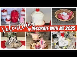 VALENTINE'S DECOR 2025 | DECORATE WITH ME FOR VALENTINE'S DAY