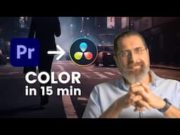 Switching from Adobe Premiere to Resolve? The easiest color grading course EVER