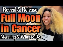 Full Moon in Cancer: Meaning, Energy, What to Do, Journal Prompts, Crystals, Herbs, & More