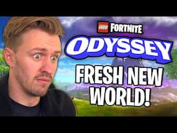 I Started A NEW WORLD In LEGO FORNITE ODYSSEY! @LEGOFortnite #EpicPartner