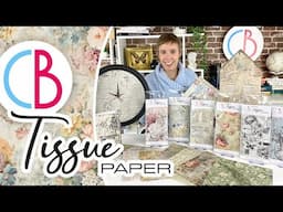 CiaoBellaPaper - NEW TISSUE PAPER - Home Deco Stencil