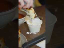 Two Brits try Homemade Ranch!