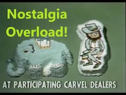 VINTAGE CARVEL ICE CREAM COMMERCIAL COMPILATION! Decades of RETRO TV!